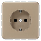 Jung CD 1521 GB SCHUKO®-Steckdose 16 A 250V ~ Schraubklemmen Al eloxiert Seri
