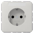 Jung CD1520BFKINALG SCHUKO Steckdose Schriftf. erh.Ber. bruchs. lichtgr