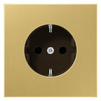 Jung ME1520NC SCHUKO Steckdose o.Kralle LS Messing classic