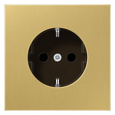 Jung ME1520NC SCHUKO Steckdose o.Kralle LS Messing classic