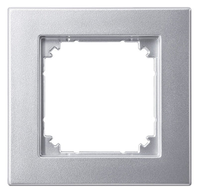 Mert 488160 M-PLAN II-Rahmen 1fach bündiger Einbau aluminium