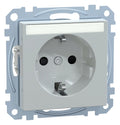 Mert MEG 2302-0329 SCHUKO-Steckdose BRS Sonder m.Schriftfeld StK lichtgrau Sys.M