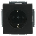 BJ 2300 EUCB-885 SCHUKO Steckdosen Einsatz schwarz matt future linear