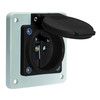 Bals 71123 Schuko-Anbausteckdose QC 16A 3p IP54 schwarz belg./franz.