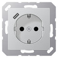 Jung A1520-18CAL SCHUKOsteckdose m.USB Typ C