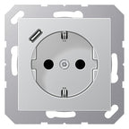 Jung A1520-18CAL SCHUKOsteckdose m.USB Typ C