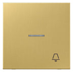 Jung ME2990KO5KC Wippe Symbol Klingel m.Lichtleiter LS Messing classic