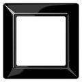 Jung AS581SW Rahmen 1fach Serie AS schwarz