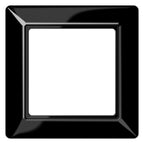 Jung AS581SW Rahmen 1fach Serie AS schwarz