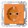 Mert MEG 2300-0302 SCHUKO-Steckdose BRS f.Sonder StK ZSV orange System M