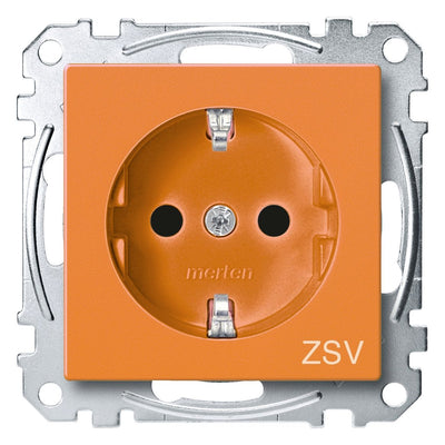 Mert MEG 2300-0302 SCHUKO-Steckdose BRS f.Sonder StK ZSV orange System M