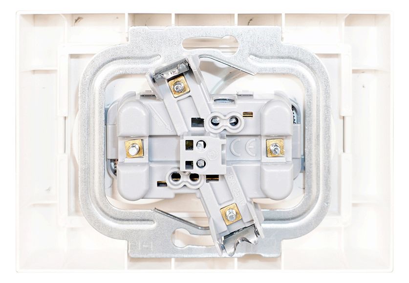Panasonic WDTC12052WH Plus 55 Schuko Doppelsteckdose reinweiß m.Rahmen
