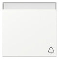 GIRA 367327 Wippe Symbol Klingel+BSF System 55 Reinweiß seidenmatt