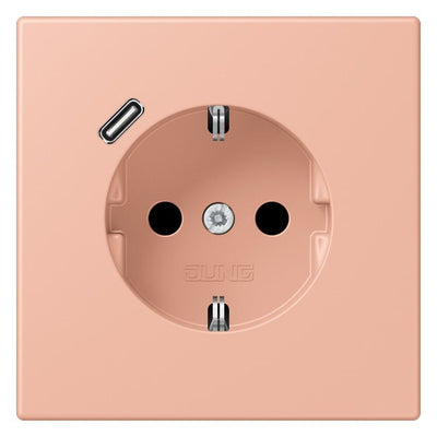 Jung LC1520-18C231 SCHUKO-Steckd.m.USB Typ C LC32102