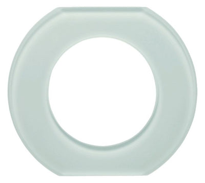 Berker 109309 Glasmittelrahmen 1fach Serie Glas polarweiß