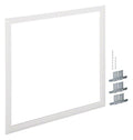 Hager FZ13B Blendrahmen universZ 3feldig RAL9010 f.Schrankgröße 800x800mm