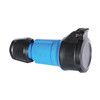 Bals 7486 Schuko-Kupplung 16A 3p IP54 blau