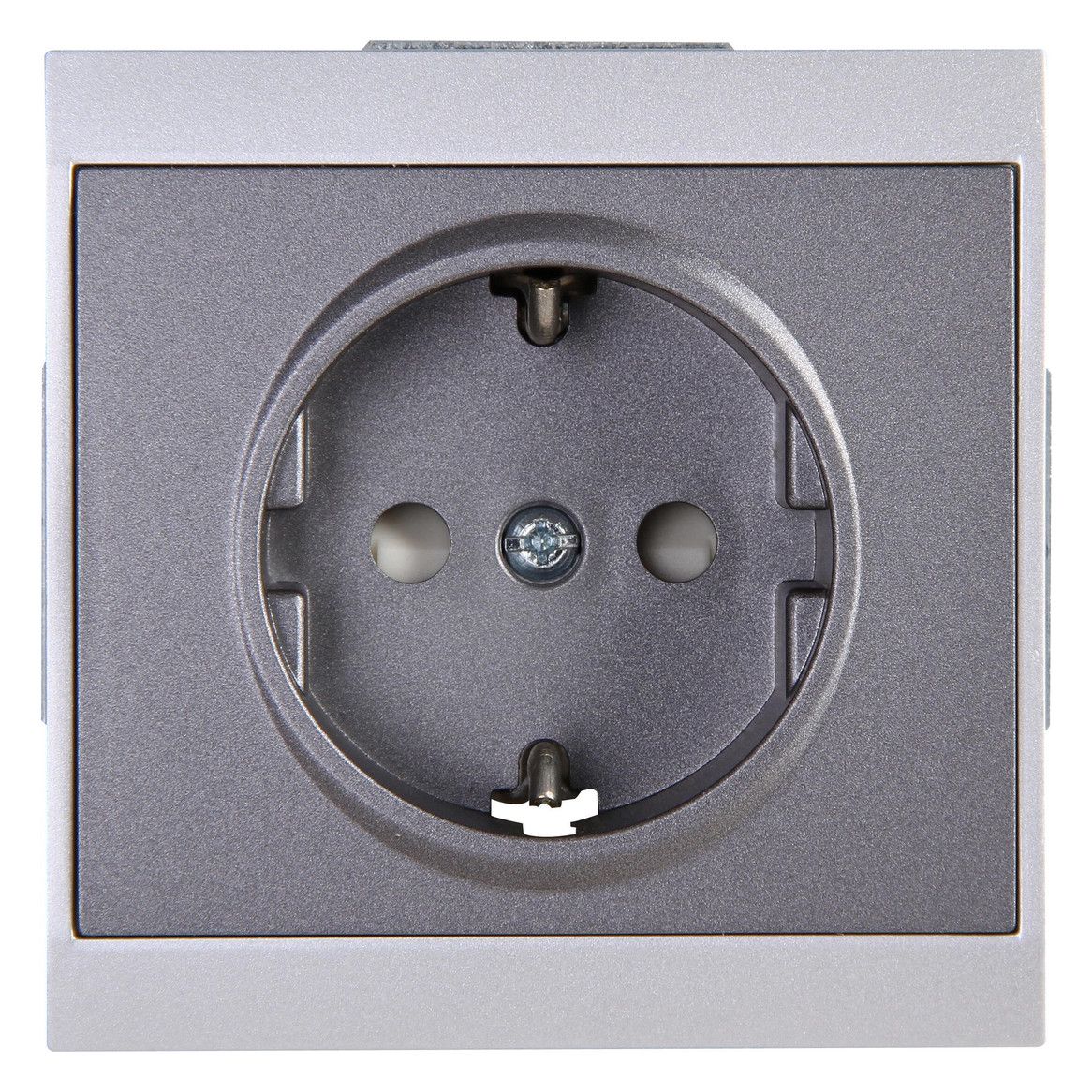 Kopp 923450087 MALTA Schuko Steckdose erh.Ber.schutz anthrazit