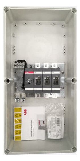 ABB OT160EVFCC3A Sicherheitsschalter 3p 80 kW 400V m.rt-gelbem 1SCA148655R1001