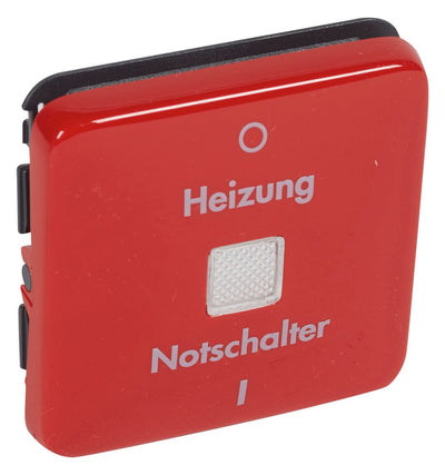 Legrand 776216 Wippe Kontroll 0/1 Heizung Notschalter Creo rot