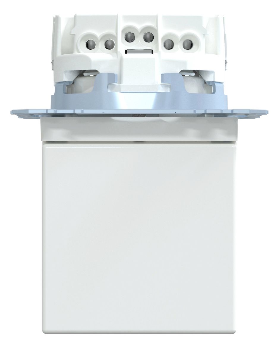 Mert MEG 2311-0325 SCHUKO-Steckdose StK m.Klappdeckel aktivweiß glänzend Sys.M
