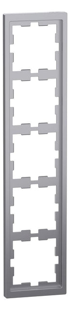 Mert MEG 4050-6536 D-Life Rahmen 5fach Edelstahl