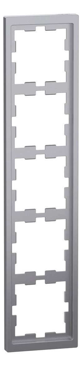 Mert MEG 4050-6536 D-Life Rahmen 5fach Edelstahl