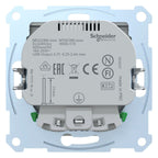 Mert MEG 2366-0460 Schuko-Steckdose m.USB Ladegerät aluminium