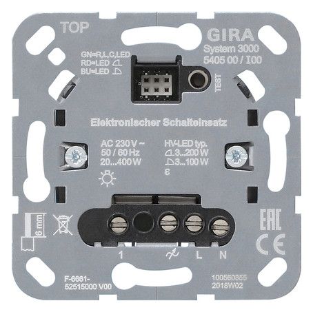 GIRA 540500 S3000 elektronischer Schalteinsatz
