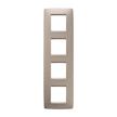 GEWISS GW16129TC Abdeckrahmen ONE International 2+2+2+2M vert. Hanf