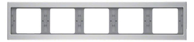 Berker 13937003 Rahmen 5fach waagerecht K.5 Alu