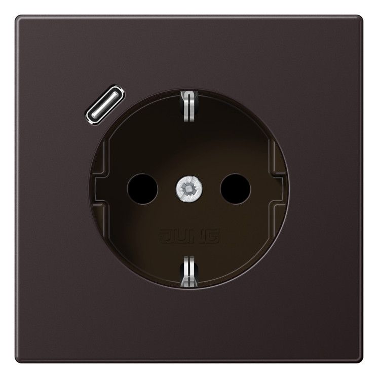 Jung AL1520-18CD SCHUKO-Steckdose m.USB Typ C