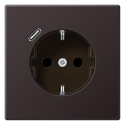 Jung AL1520-18CD SCHUKO-Steckdose m.USB Typ C