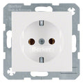 Berker 47438989 Steckdose SCHUKO S.1 polarweiß glänzend
