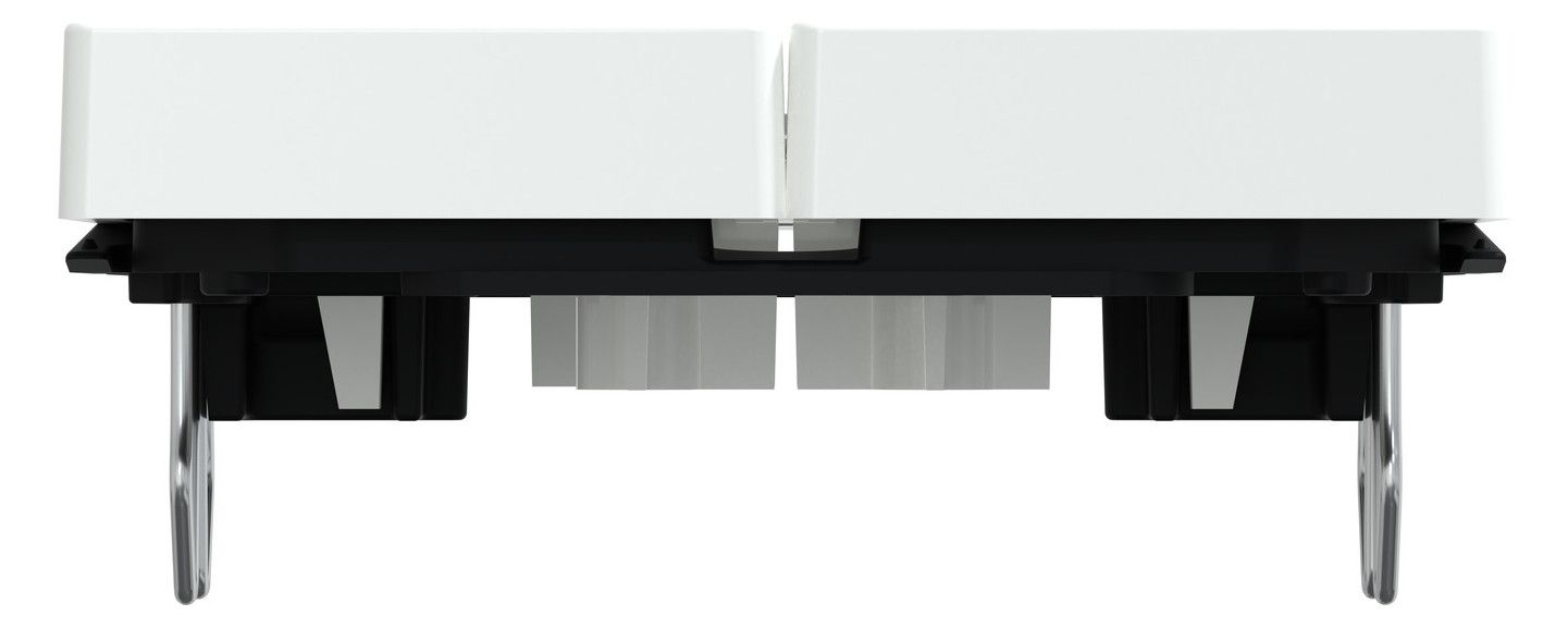 Mert MEG 3420-0325 Doppelwippe m.Ko.- fenster aktivweiß glänzend System M