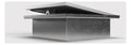 Bodensteckdose 2004A 3x Schuko, 1x RJ45 2fach, EV1 2004A-2-3