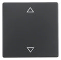 Berker 16206076 Wippe m.Aufdruck Symbol Pfeile Q.1/Q.3 anthrazit samt