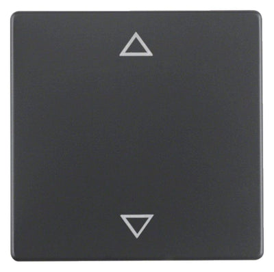 Berker 16206076 Wippe m.Aufdruck Symbol Pfeile Q.1/Q.3 anthrazit samt