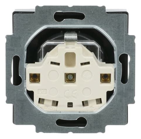 BJ 20 EUCRB-81 SCHUKO Steckdosen Einsatz o.Spreize anthrazit future linear