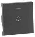 Legrand 765415 SEANO Wippe beleuchtet m. Symbol Klingel Farbausführung Anthrazit