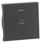 Legrand 765415 SEANO Wippe beleuchtet m. Symbol Klingel Farbausführung Anthrazit