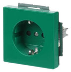 BJ 20 EUCKS-13-82-101 SCHUKO Steckdosen-Einsatz gn RAL6032 future
