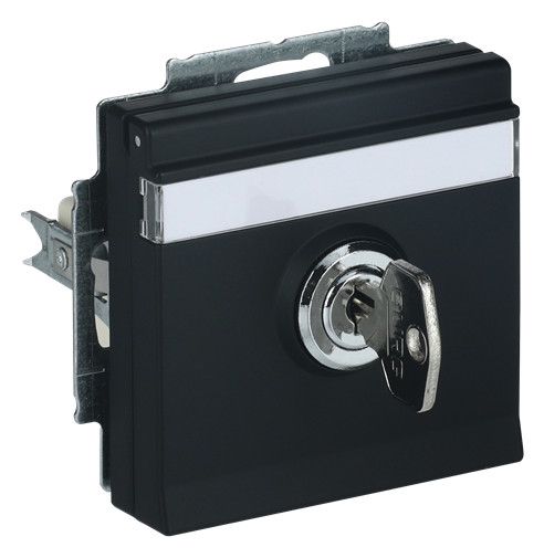 BJ 20 EUKNBSL-885 SCHUKO Steckdosen-Einsatz schwarz matt future
