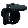 Bals 71104 Schuko-Anbausteckdose gerade QC 16A 3p IP54 schwarz ortsveränderlich