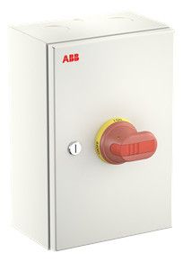 ABB OTL75A4B Sicherheitsschalter 4p 37 kW 400V m.rt-gelbem 1SCA022555R7660