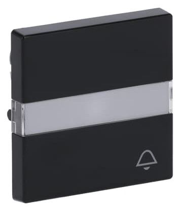 BJ 1764 NLI/KI-81 Wippe anthrazit future linear Abdeckung f.Schalter/Taster