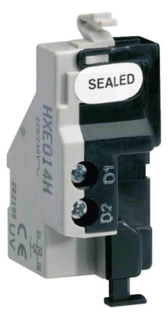 Hager HXE014H Unterspannungsauslöser 220-240VAV f.Baugröße h800-h1000-h1600