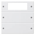 GIRA 219227 Wippenset 2fach Plus System 55 Reinweiß seidenmatt (lackiert)