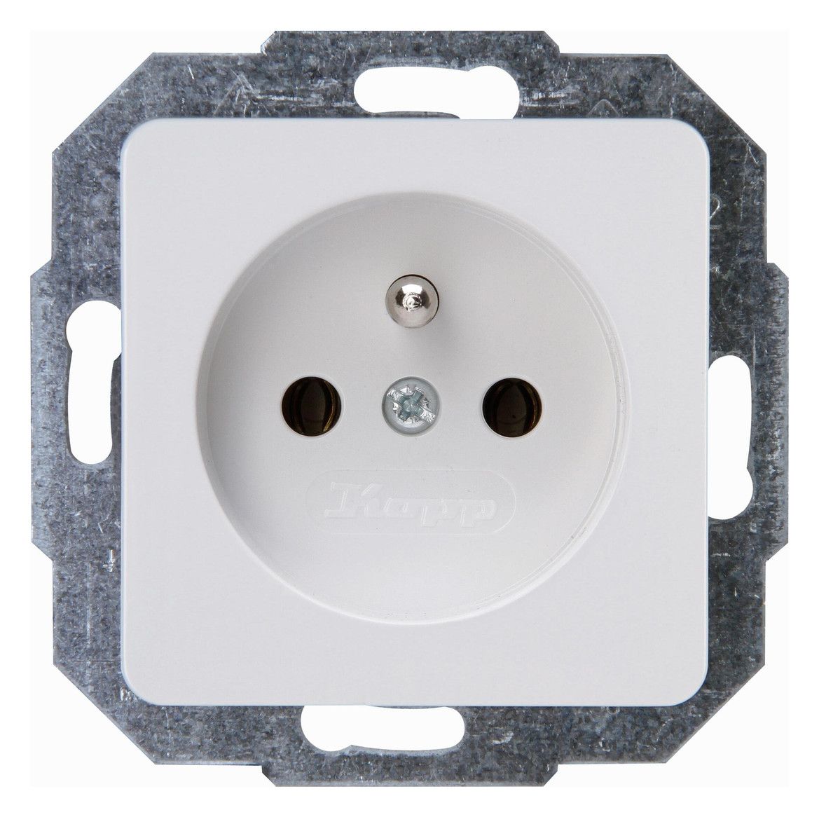 Kopp 918913009 HK02 Mitten Schuko Steckdose erh.Ber.schutz arktisweiß