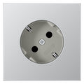 Jung AL2520-45 SCHUKO Steckdose 45° LS Aluminium